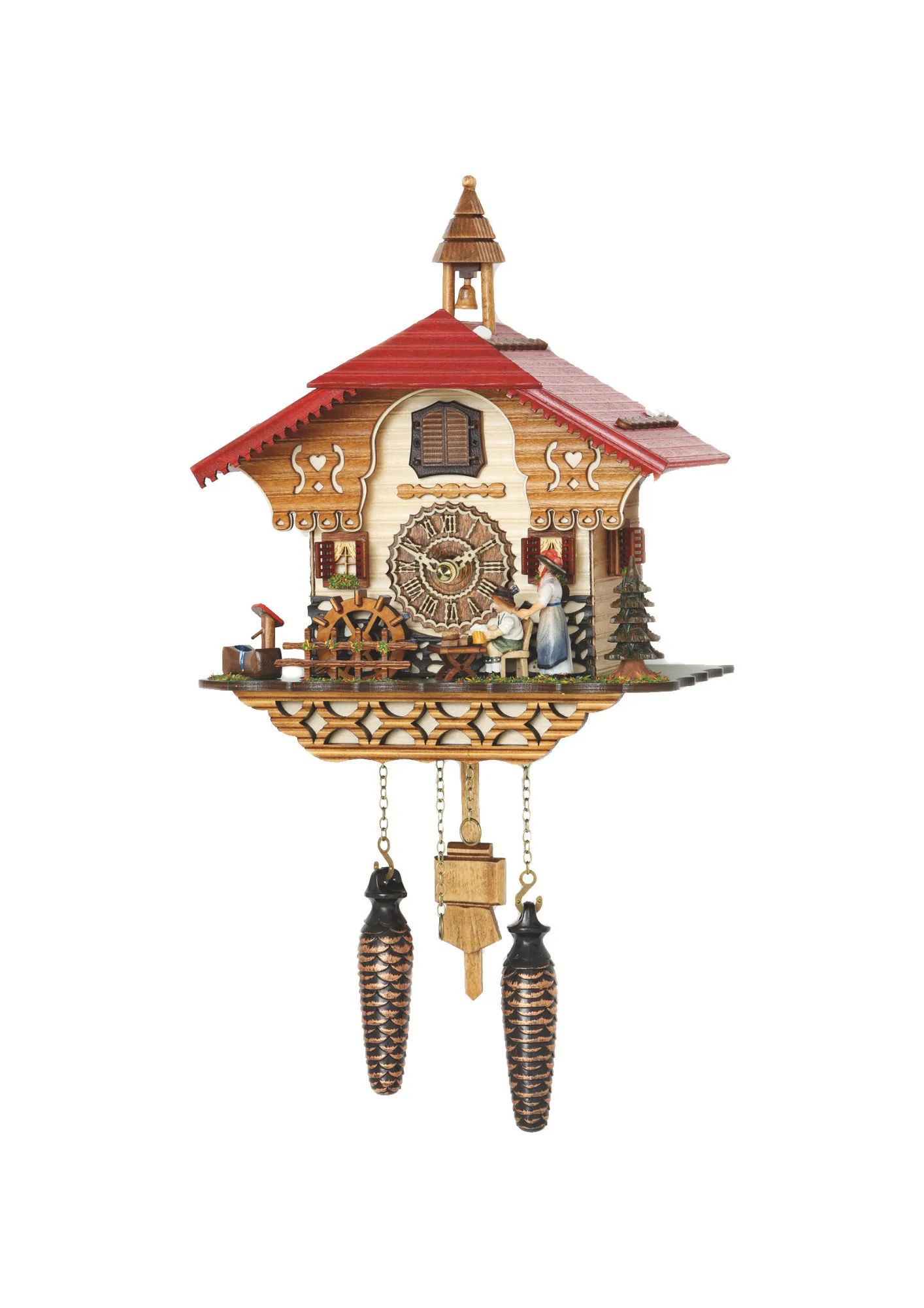 Cuckoo Clock | Rolling Pin and Beer Drinker | Battery