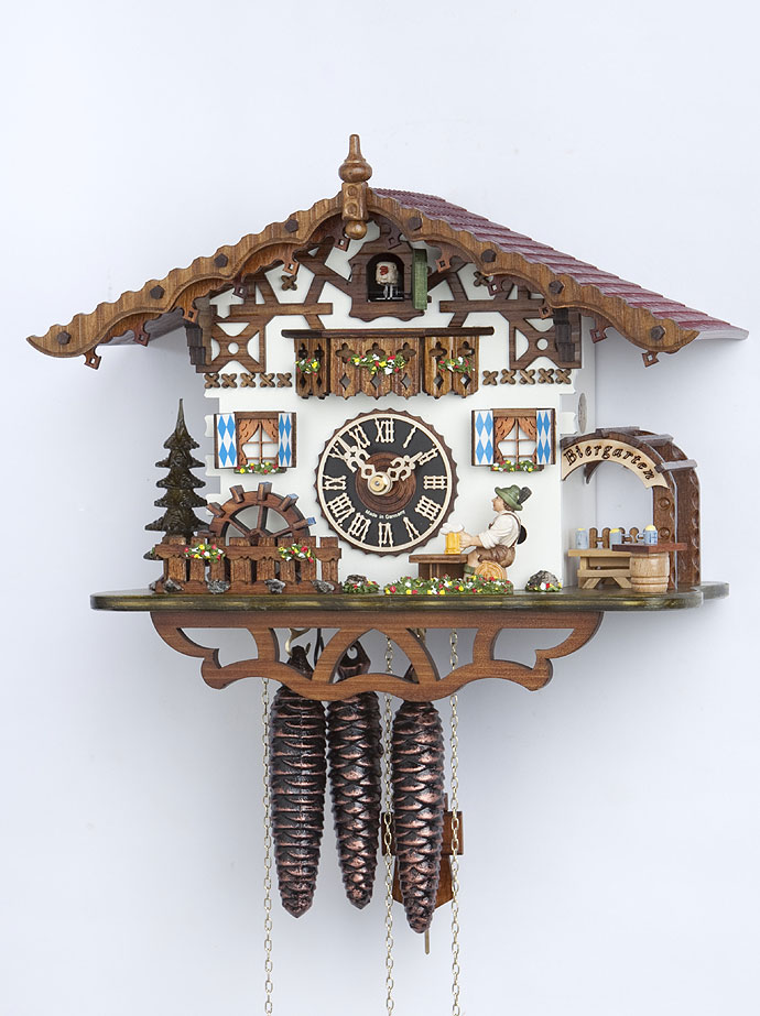 Cuckoo Clock | Bavaria - Beer Drinker | 1 Day Movement